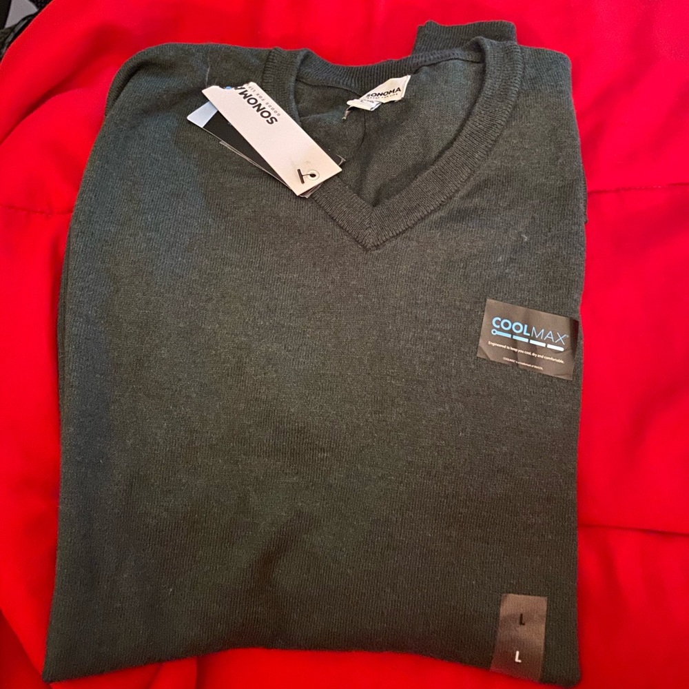 Men’s long sleeve sweater Sonoma large